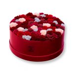 LED világítású Akryl dobozos 80 szálas Örök Rózsa box / Forever rose box - VÁLOGATÁS