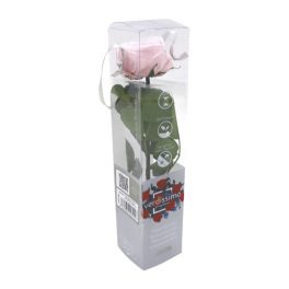   Örök Rózsa szál / Forever Rose PVC díszdobozban 30 cm - Garden Rose - rózsaszín