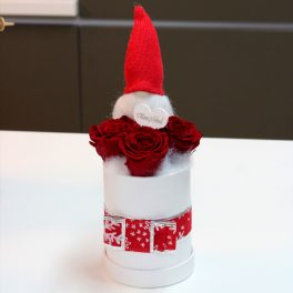   Örök rózsa / Forever Rose "Mini Manó" - VÖRÖS