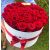 Örök rózsa / Forever Rose Nagy Box henger díszdobozban VÖRÖS