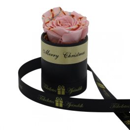   Örök rózsa / Forever rose exkluzív henger díszdobozban - Rózsaszín Festiva
